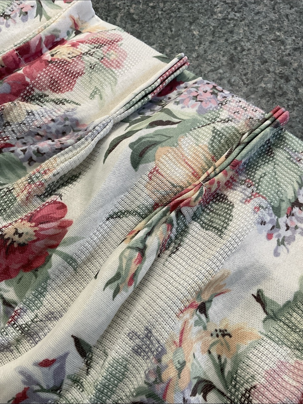 Pinch pleat drapes 4 panels.